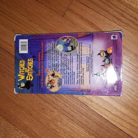 Witches In Stitches on VHS - Picture 2 of 3